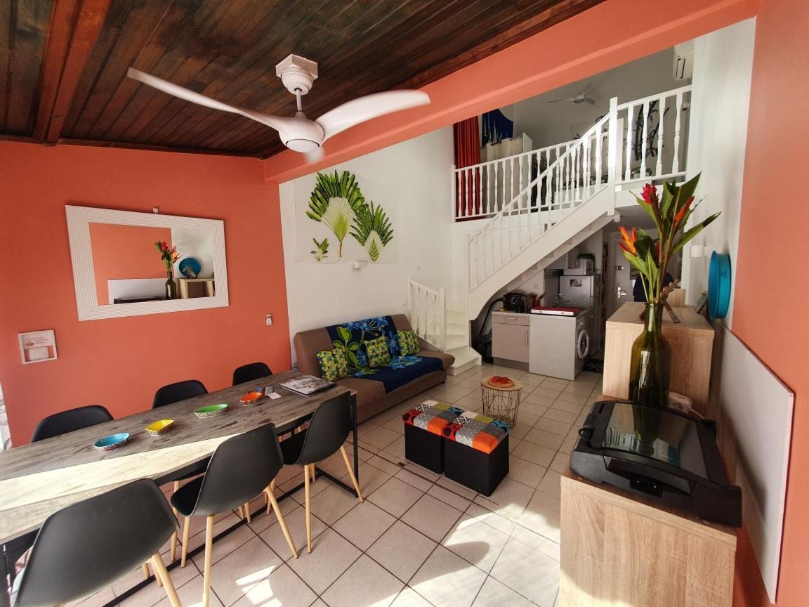 Appartement Ker-Eol Residence Canouan Sainte-Anne Avec Piscine 외부 사진